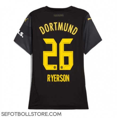 Borussia Dortmund Julian Ryerson #26 Replika Bortatröja Dam 2024-25 Kortärmad